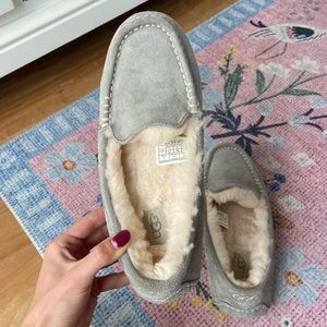 UGG wool and suede Ansley slipper size 7